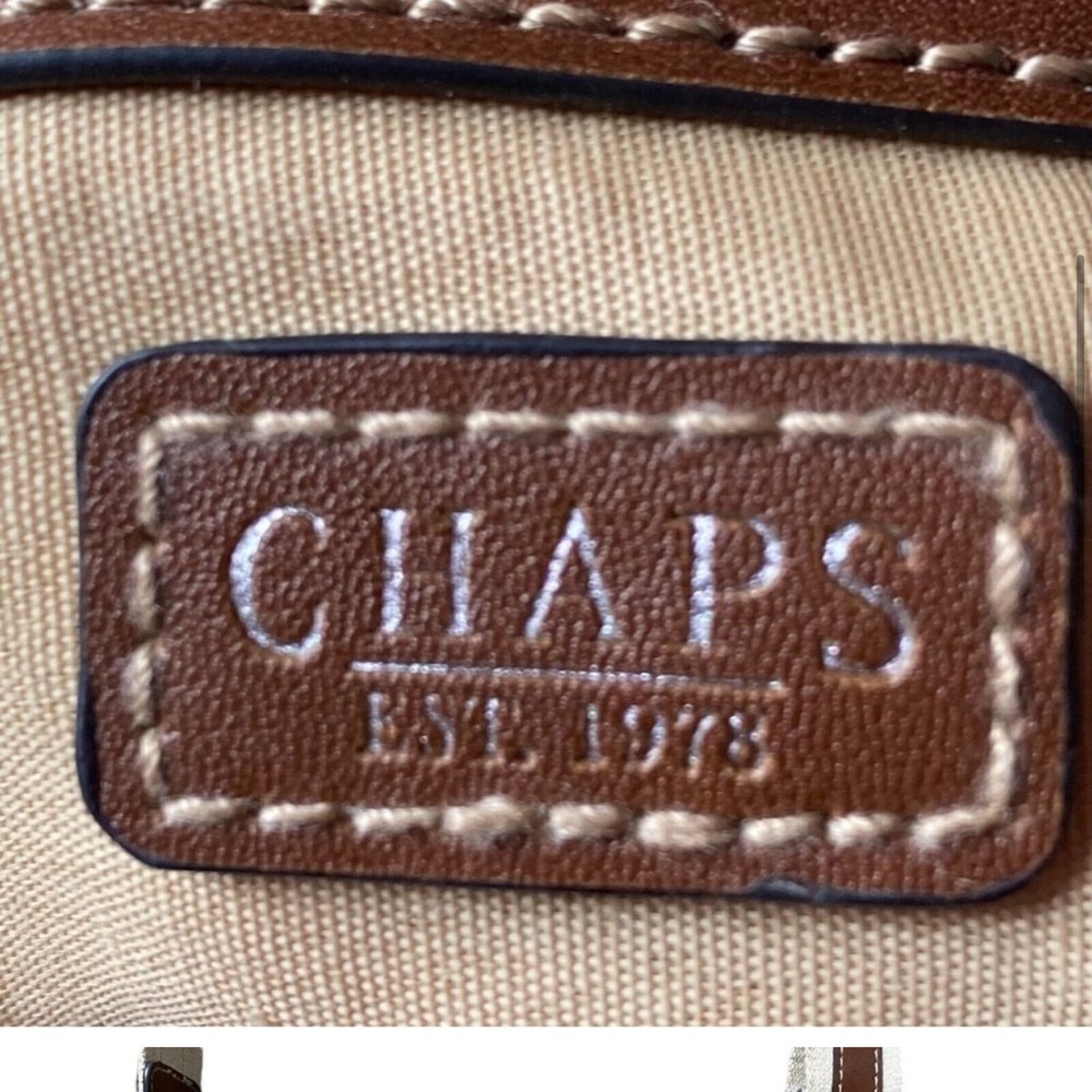 Chaps Crossbody Bag Summer Woven Straw - Picture 7 of 12